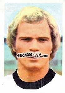 Sticker Uli Hoeness (Bayern Munich) - Euro Soccer Stars 1977 n. 58 - FKS