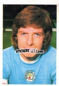Sticker Willie Donachie (Manchester City) - Euro Soccer Stars 1977 - FKS