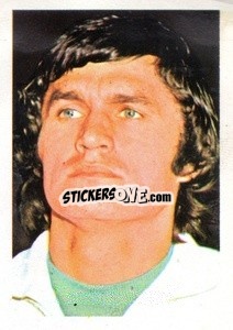 Sticker Wlodzimierz Lubanski (Lokeren) - Euro Soccer Stars 1977 - FKS