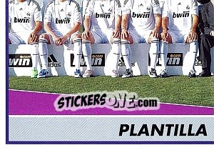 Figurina Plantilla 2008-09 - Real Madrid 2008-2009 - Panini