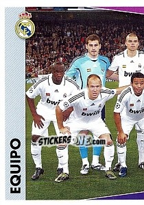 Sticker Equipo - Real Madrid 2008-2009 - Panini