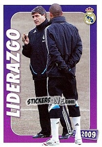 Sticker Juande Ramos (liderazgo) - Real Madrid 2008-2009 n. 13 - Panini