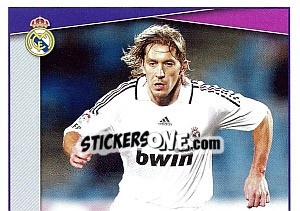 Sticker Michel Salgado - Real Madrid 2008-2009 n. 34 - Panini