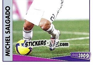 Cromo Michel Salgado - Real Madrid 2008-2009 - Panini