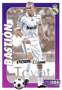 Sticker Pepe (bastion) - Real Madrid 2008-2009 n. 49 - Panini