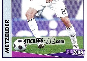 Sticker Metzelder - Real Madrid 2008-2009 n. 53 - Panini