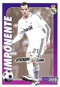 Cromo Metzelder (imponente) - Real Madrid 2008-2009 - Panini