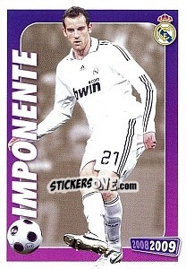Sticker Metzelder (imponente) - Real Madrid 2008-2009 n. 55 - Panini