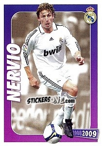 Figurina Heinze (nervio) - Real Madrid 2008-2009 - Panini