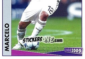 Sticker Marcelo - Real Madrid 2008-2009 - Panini