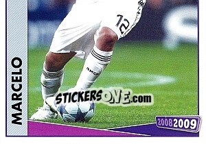 Sticker Marcelo - Real Madrid 2008-2009 n. 65 - Panini