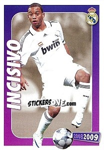 Sticker Marcelo (incisivo) - Real Madrid 2008-2009 - Panini
