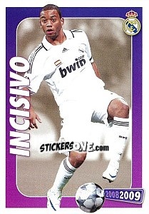 Sticker Marcelo (incisivo) - Real Madrid 2008-2009 n. 67 - Panini