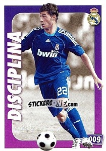 Figurina Miguel Torres (disciplina) - Real Madrid 2008-2009 - Panini