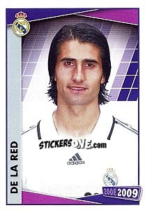 Figurina De La Red (portrait) - Real Madrid 2008-2009 n. 79 - Panini