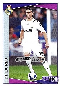 Sticker De La Red (action) - Real Madrid 2008-2009 n. 80 - Panini