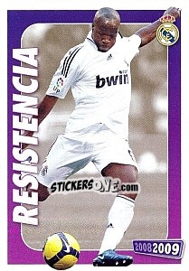 Cromo Lass (resistencia) - Real Madrid 2008-2009 - Panini