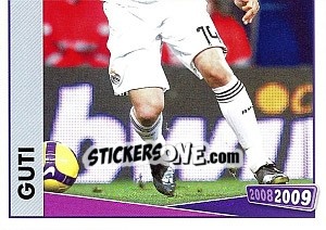 Figurina Guti - Real Madrid 2008-2009 - Panini