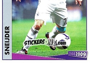 Sticker Sneijder - Real Madrid 2008-2009 n. 101 - Panini