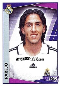 Cromo Parejo (portrait) - Real Madrid 2008-2009 - Panini