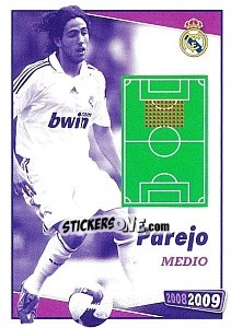 Sticker Parejo (posicion) - Real Madrid 2008-2009 n. 111 - Panini