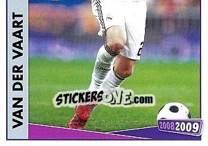 Sticker Van Der Vaart - Real Madrid 2008-2009 - Panini