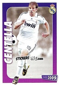 Sticker Van Der Vaart (centella) - Real Madrid 2008-2009 - Panini