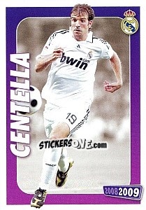 Sticker Van Der Vaart (centella) - Real Madrid 2008-2009 n. 115 - Panini