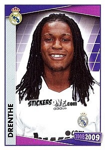 Sticker Drenthe (portrait) - Real Madrid 2008-2009 - Panini