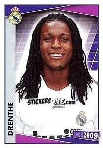 Figurina Drenthe (portrait) - Real Madrid 2008-2009 - Panini