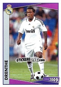 Cromo Drenthe (action) - Real Madrid 2008-2009 - Panini