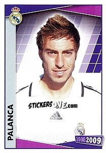 Cromo Palanca (portrait) - Real Madrid 2008-2009 n. 121 - Panini