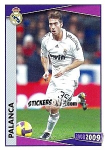 Sticker Palanca (action) - Real Madrid 2008-2009 n. 122 - Panini