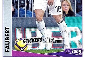 Sticker Faubert - Real Madrid 2008-2009 - Panini