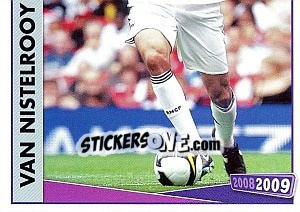 Figurina Van Nistelrooy - Real Madrid 2008-2009 - Panini