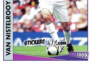 Sticker Van Nistelrooy - Real Madrid 2008-2009 n. 149 - Panini