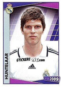 Sticker Huntelaar (portrait) - Real Madrid 2008-2009 - Panini