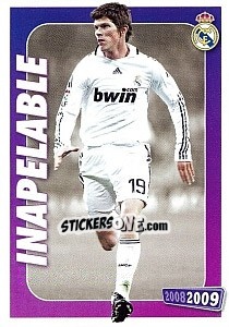 Sticker Huntelaar (inapelable) - Real Madrid 2008-2009 - Panini
