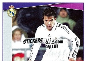 Sticker Saviola - Real Madrid 2008-2009 n. 166 - Panini