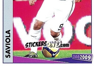 Figurina Saviola - Real Madrid 2008-2009 - Panini