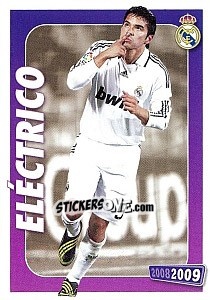 Sticker Saviola (electrico) - Real Madrid 2008-2009 - Panini