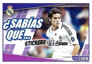 Sticker Uefa Badge Of Honour - Real Madrid 2008-2009 n. 173 - Panini