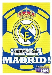 Sticker Hala Madrid! - Real Madrid 2008-2009 n. 177 - Panini
