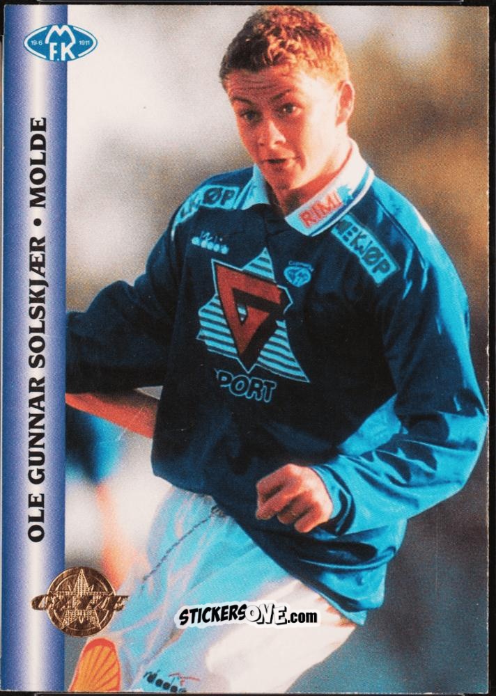 Figurina Ole Gunnar Solskjær - Norsk Eliteserie 1995 n. 123 - GAME