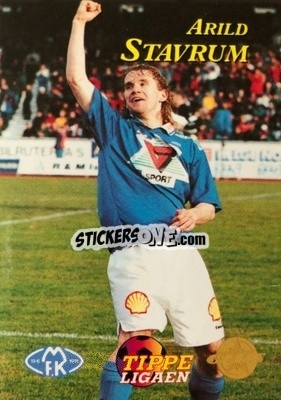 Sticker Arild Stavrum - Tippe Ligaen Fotballkort 1996 - GAME