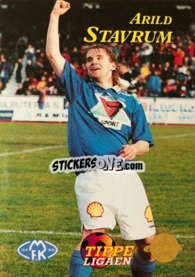 Sticker Arild Stavrum - Tippe Ligaen Fotballkort 1996 n. 19 - GAME