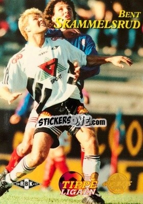 Sticker Bent Skammelsrud - Tippe Ligaen Fotballkort 1996 - GAME