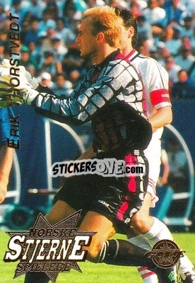 Sticker Erik Thorstvedt - Tippe Ligaen Fotballkort 1996 n. S4 - GAME