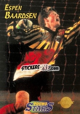 Sticker Espen Baardsen - Tippe Ligaen Fotballkort 1996 n. 155 - GAME