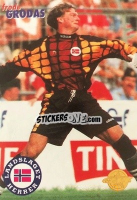 Cromo Frode Grodas - Tippe Ligaen Fotballkort 1996 - GAME